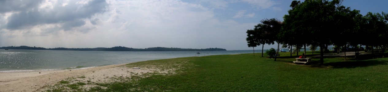 Changi Beach Park panorama, Jul 06