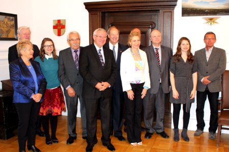 Ambassador and Mrs. Emerson trace their roots on tour through Germany IMG 1664 (19317775235)