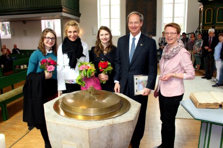 Ambassador and Mrs. Emerson trace their roots on tour through Germany IMG 1768 (18695224374)