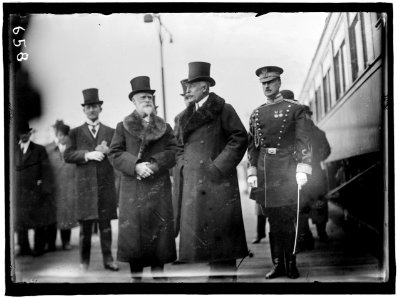 AMBASSADOR JAMES BRYCE; ARTHUR, THE DUKE OF CONNAUGHT; MAJ. BUTT LCCN2016863498