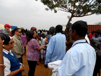 Ambassador Page greets prayer participants (12328018335)