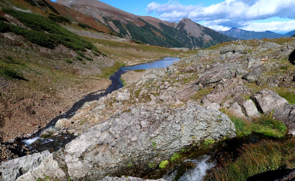 Mountain valley valley creek