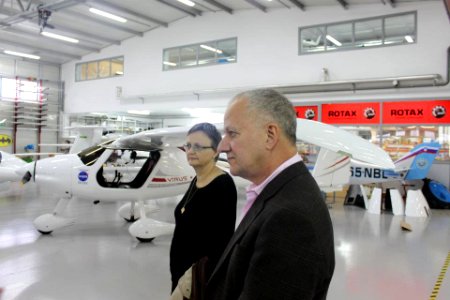 Ambassador's visit to Pipistrel (2)