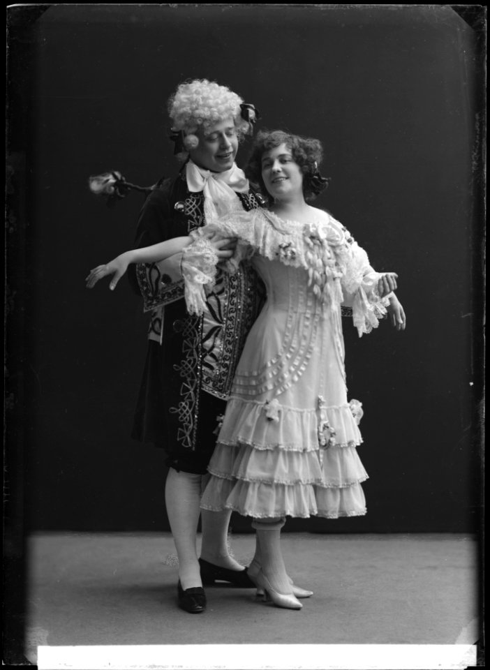 Ambassadören, Oscarsteatern 1907. Rollporträtt - SMV - OscT003