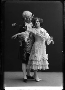 Ambassadören, Oscarsteatern 1907. Rollporträtt - SMV - OscT003