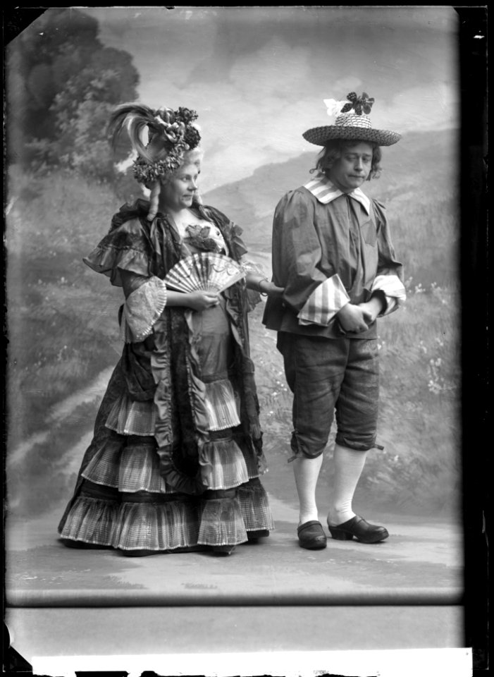 Ambassadören, Oscarsteatern 1907. Rollporträtt - SMV - OscT002