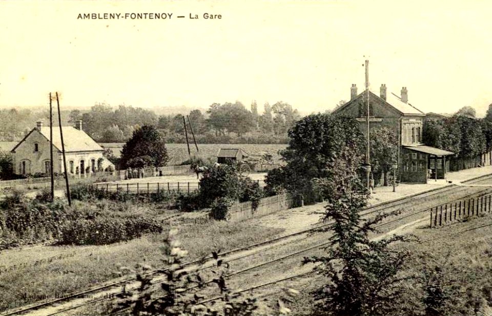 Ambleny (02), la gare d'Ambleny-Fontenoy 3