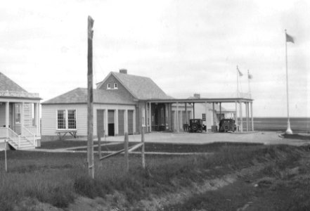 Ambrose ND border station 1932