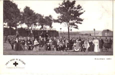 Ambulance Croix-Rouge St Gilles 1901