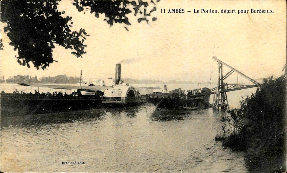 Ambès - le ponton
