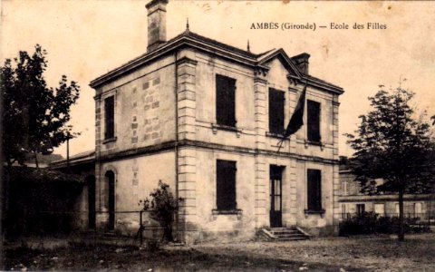 Ambès- l'école des filles