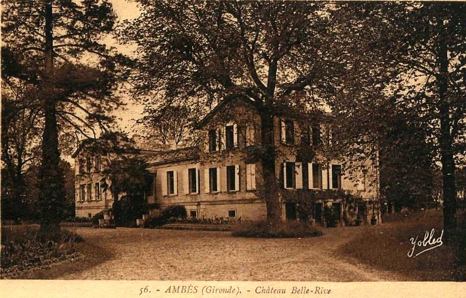 Ambès- château Belle-Rive