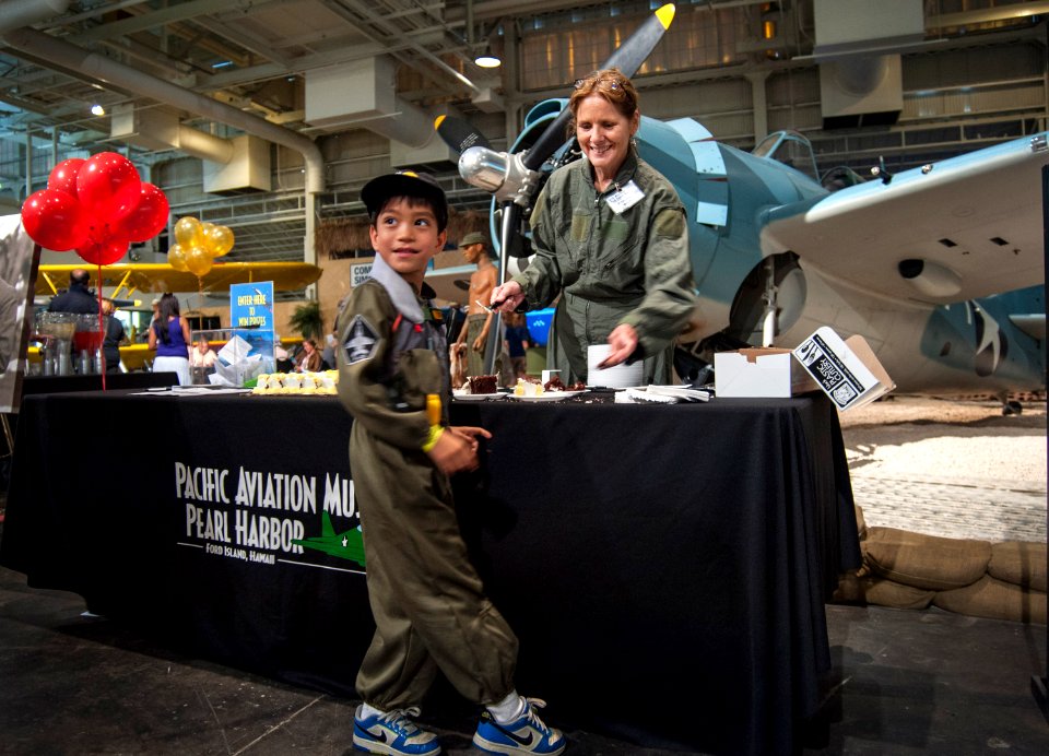 Amelia Earhart birthday celebration 130724-N-WF272-022