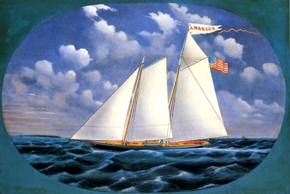 America (schooner yacht) by Bard