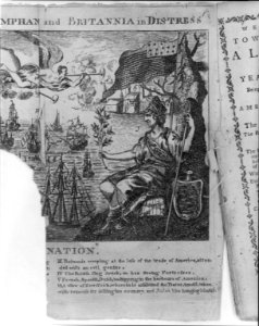 America triumphant and Britannia in distress LCCN2003663727