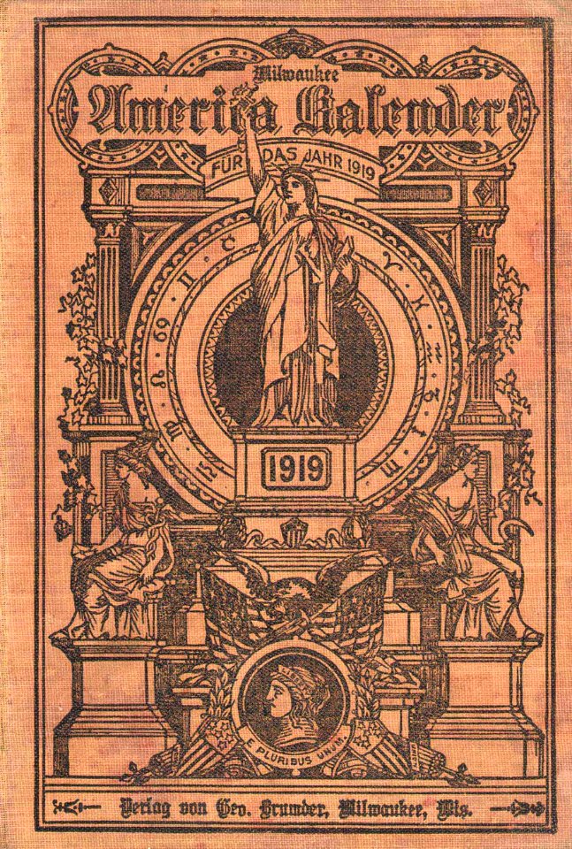 America Kalender 1919 half