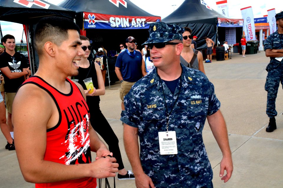 America's Navy at 2016 ESPN Summer X Games 160603-N-ND850-962