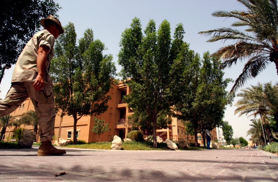 American barracks in Bahrain