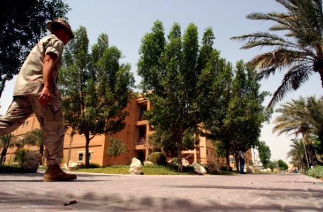 American barracks in Bahrain
