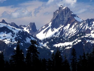 American Border Peak North Cascades Mountains, Mt Baker Snoqualmie National Forest