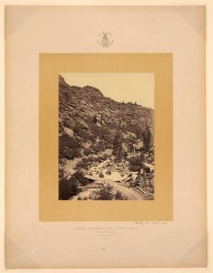 American Cañon, Wahsatch Range (Utah) - T. H. O'Sullivan, phot. LCCN2006683893