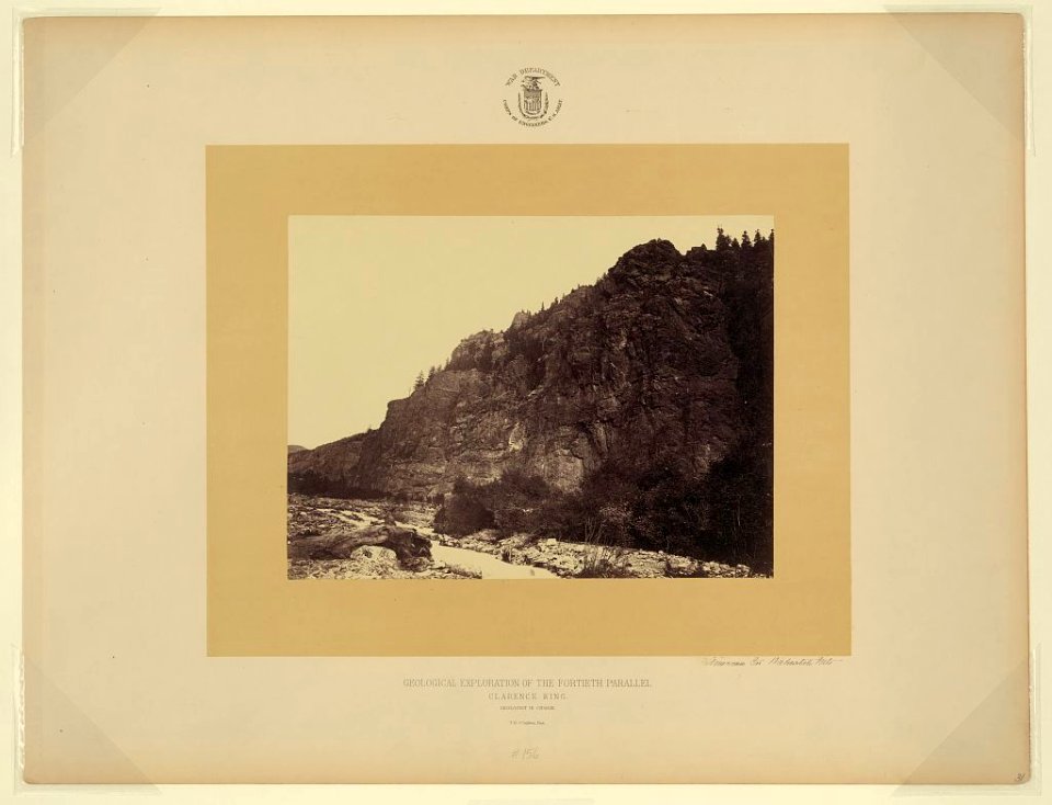 American Cñ, Wahsatch Mts. (Utah) - T. H. O'Sullivan, phot. LCCN2006683895