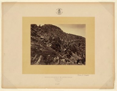 American Cñ ̓̓(Cañon), Wahsatch (Utah) - T. H. O'Sullivan, phot. LCCN2002698577