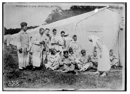 American field hospital, Auteuil LCCN2014707457