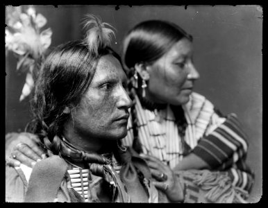 American Horse and wife, American Indian LCCN2006691701 photo