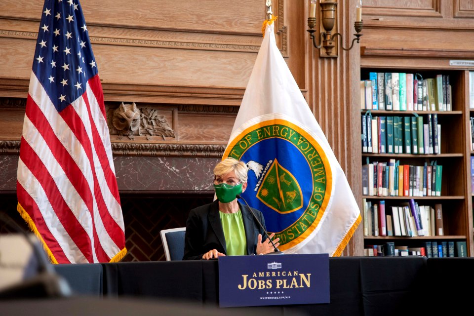American Jobs Plan Panel Discussion featuring Secretary of Energy J. Granholm and Howard University Professors held on May 3, 2021 - S1-Panel-HU-DSP 6086