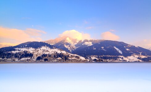 Panoramic landscape zeller see