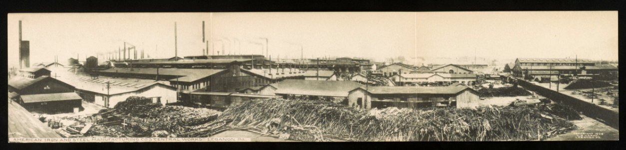 American Iron and Steel Manufacturing Co's Central Works, Lebanon, PA LCCN2013646255 photo