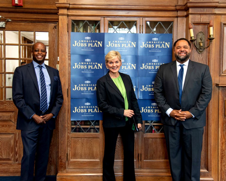 American Jobs Plan Panel Discussion featuring Secretary of Energy J. Granholm and Howard University Professors held on May 3, 2021 - S1-Panel-HU-DSP 5993