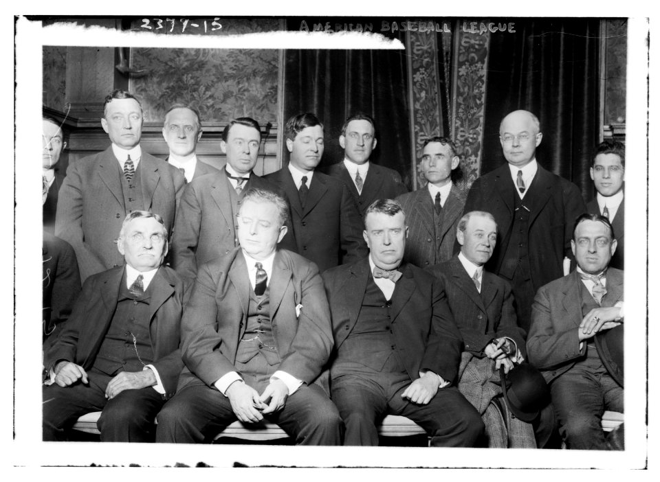 American League baseball owners (baseball) LCCN2014690243