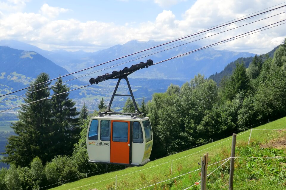 Austria holiday seilbahn schnifis