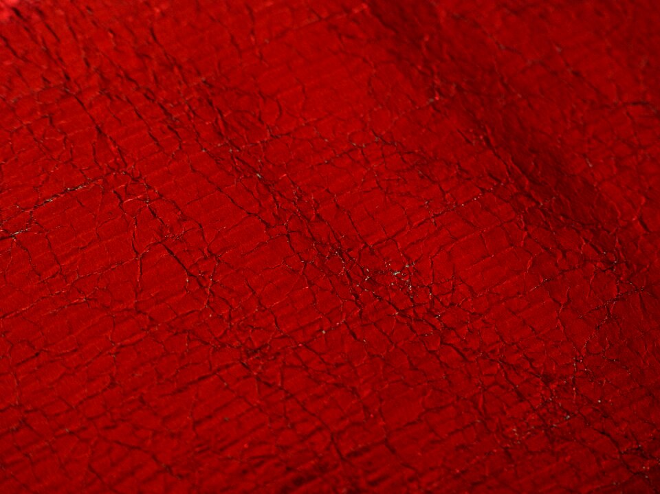 Red fabric textile