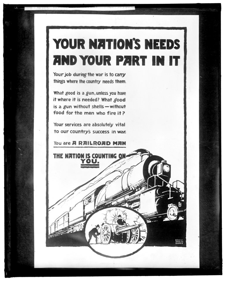 AMERICAN RAILWAY ASSOCIATION. POSTER LCCN2016861711
