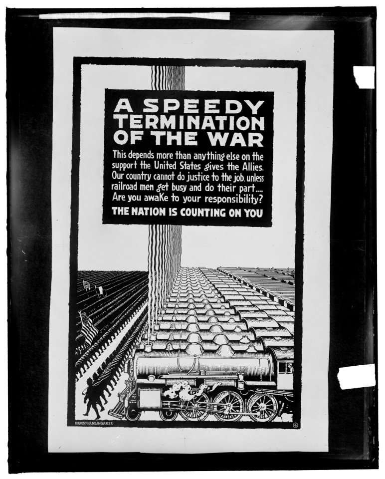 AMERICAN RAILWAY ASSOCIATION. POSTER LCCN2016861713