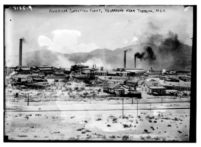 American smelting plant, Velardena near Torreon, Mex. LCCN2014688888