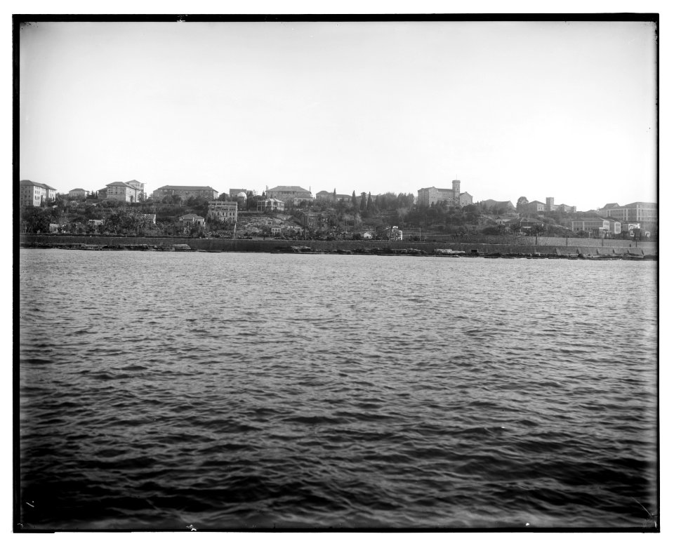 American University, Beirut, from the sea LOC matpc.07115