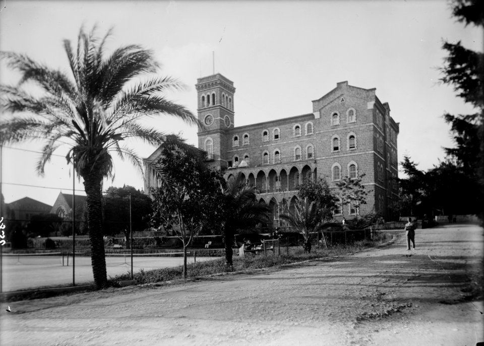 American University. Beirut, (A.U.B.). College Hall LOC matpc.02836