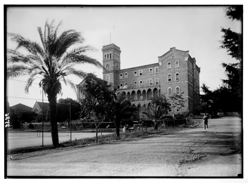 American University. Beirut, (A.U.B.). College Hall LOC matpc.02836