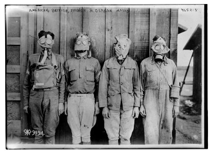 American, British, French, & German masks (gas) LCCN2014707402