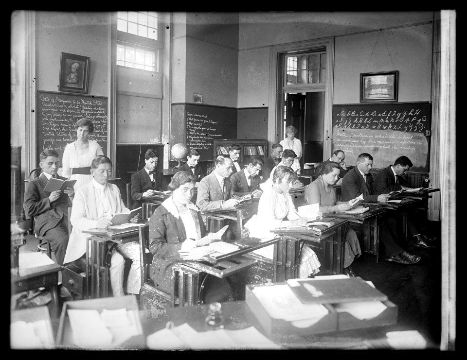 Americanization class LCCN2016852099