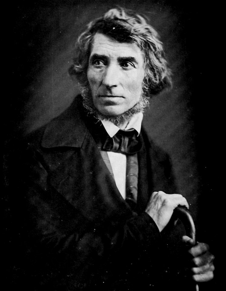 Amerikanischer Photograph um 1854 - Der Maler Asher B. Durand (Zeno Fotografie)