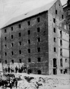 Amerikanischer Photograph um 1862 - Rhinelander Zuckerhaus (Zeno Fotografie)