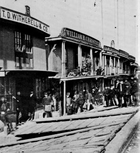 Amerikanischer Photograph um 1870 - Muschel Frachtkähne (Zeno Fotografie)