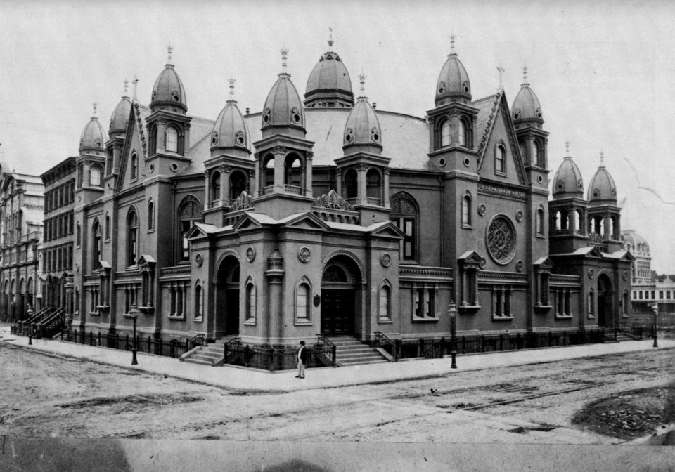Amerikanischer Photograph um 1875 - Kirche der Jünger (Zeno Fotografie)