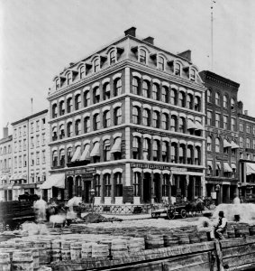 Amerikanischer Photograph um 1867 - South und Broad Street (Zeno Fotografie)