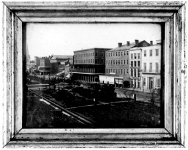 Amerikanischer Photograph um 1850 - Main Street in New Orleans, Louisiana (Zeno Fotografie) photo